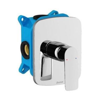 Sprchová podomítková baterie bez přepínače CL 066.00 Ravak CLASSIC, vrchní díl, chrom / X070089