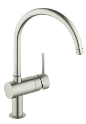 Dřezová páková baterie Grohe MINTA, Supersteel / 32917DC0