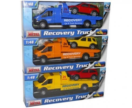 Funkční set odtahová služba s autíčkem 3 barvy 1:48 kov