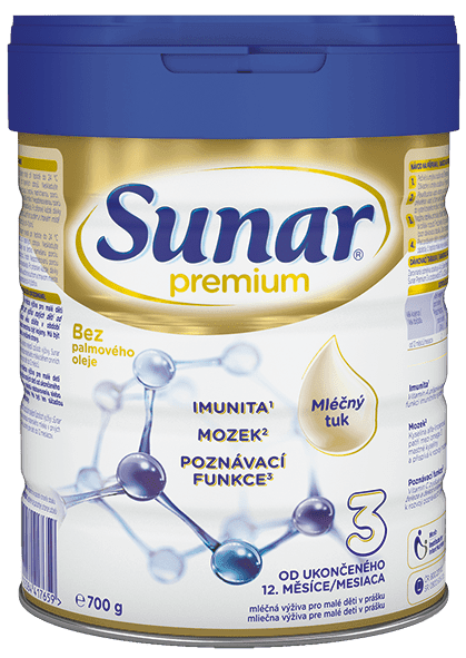 SUNAR Premium 3 Mléko batolecí 700 g