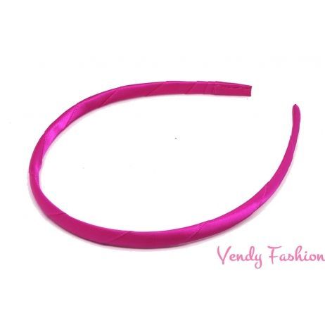 Čelenka omotaná tmavě růžová