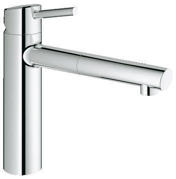 Dřezová páková baterie Grohe CONCETTO, chrom / 31129001