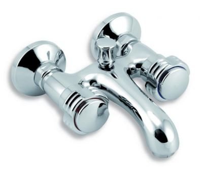 Vanová nástěnná baterie 99024/1,0 Novaservis RETRO I, rozteč 100 mm, chrom / 99024/1.0