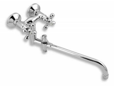 Paneláková baterie 99137/1,0 Novaservis RETRO II, rozteč 100 mm, chrom / 99137/1.0