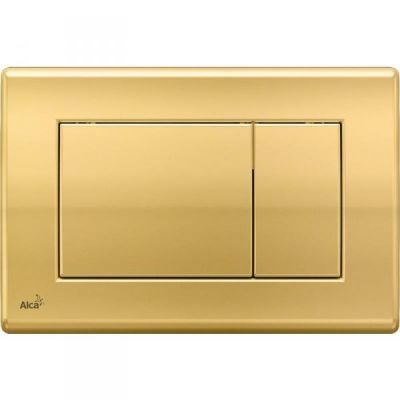 Ovládací tlačítko M275 AlcaPlast pro předstěnové instalační systémy, zlatá / M275