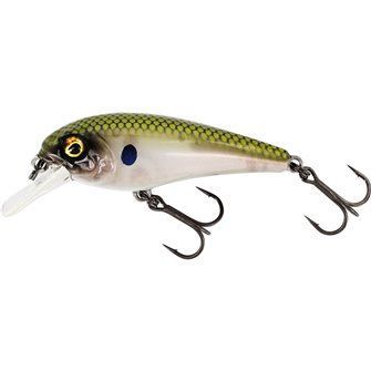 Westin: Wobler BullyBite Crankbait 6cm 9g Floating Green Ghost