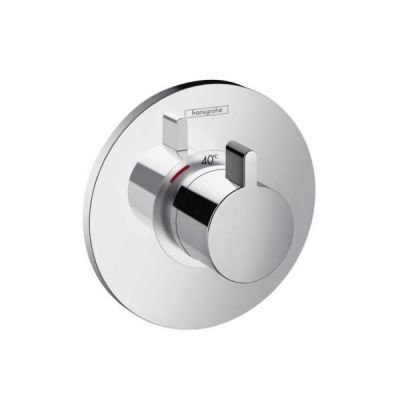 Hansgrohe ECOSTAT S Termostatická baterie pod omítku HighFlow, vrchní sada, chrom / 15756000