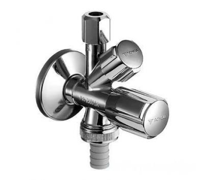 Kombinovaný rohový regulační ventil Schell COMFORT, chrom / 035510699