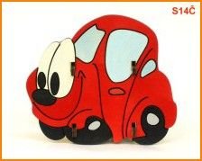 Tužkovník Auto červené - stojánek na tužky