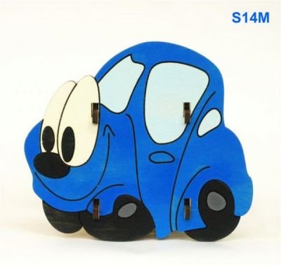 Tužkovník Auto modré - stojánek na tužky