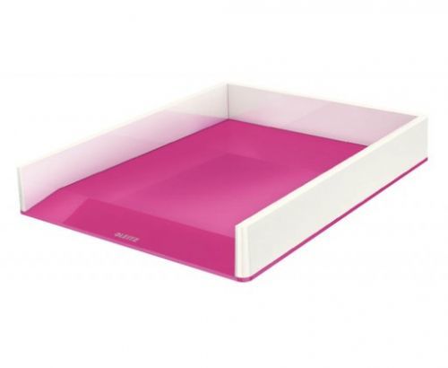 Kancelářský box WOW - růžovo-bílá