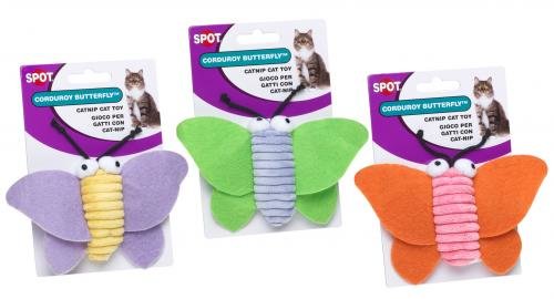 Hračka GIMB K Corduroy motýl