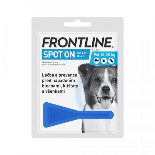 FRONTLINE Spot-on pro psy M (10-20 kg) 1x 1,34 ml