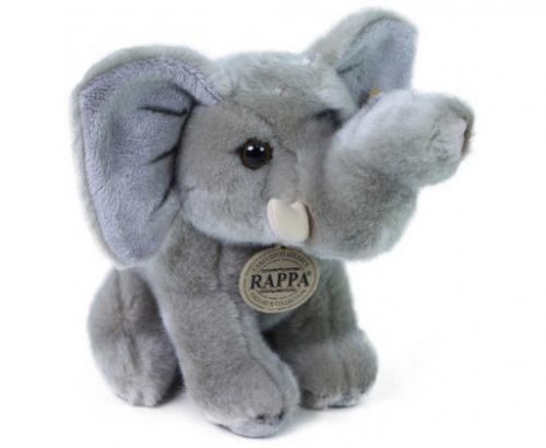 PLYŠ Slon 18cm sedící Eco-Friendly exkluzivní *PLYŠOVÉ HRAČKY*