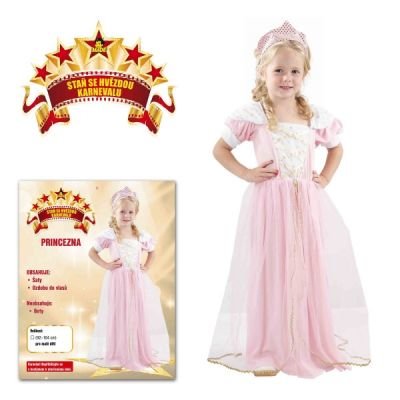 Dětský kostým Princezna 3-4 roky