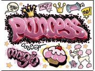 SAMOLEPÍCÍ OBRÁZKY (SADA) PRINCESS