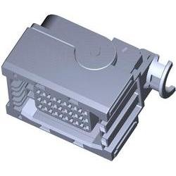 Zásuvkové pouzdro na kabel TE Connectivity 1-1534126-1, počet polů 15, 1 ks