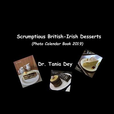 Scrumptious British-Irish Desserts (Photo Calendar Book 2019) (Dey Tania)(Paperback)