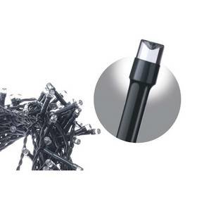 Emos LED dekorační řetěz 180 LED TIMER 18m IP44 CW, studená bílá