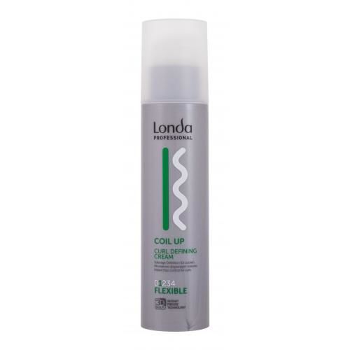 Londa Professional Coil Up Curl Defining Cream 200 ml gelový krém pro definici kudrnatých vlasů pro ženy