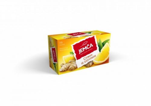 Čaj Jemča citron se zázvorem 20x2g