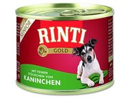 Konzerva RINTI Gold senior králík 185g