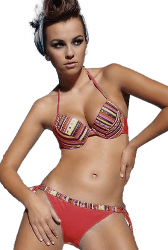 Ewlon Cyntia (2) Dámské plavky 36 oranžová