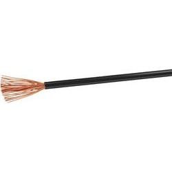 Vícežílový kabel VOKA Kabelwerk H07VK4SW H07V-K, 1 x 4 mm², vnější Ø 4.20 mm, 100 m, černá