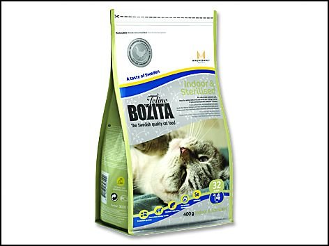 BOZITA Feline Indoor & Sterilised 0,4kg