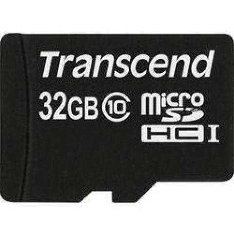 Paměťová karta Micro SDHC 32 GB Transcend Premium Class 10