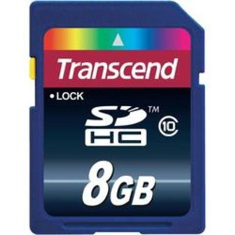 Paměťová karta SDHC 8 GB Transcend Premium Class 10