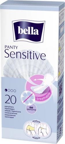 BELLA Panty Sensitive 20 ks – slipové vložky