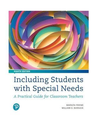 Including Students with Special Needs - A Practical Guide for Classroom Teachers (Friend Marilyn)(Paperback / softback)