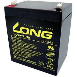 Olověný akumulátor Long WP5-12/F2 WP5-12/F2, 5 Ah, 12 V