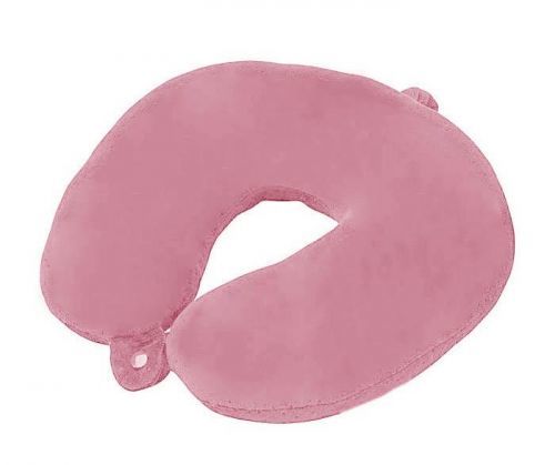 TravelSafe cestovní podhlavník Travel Pillow Fleece pink
