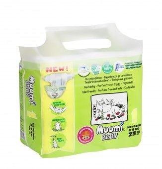 Muumi Baby eko pleny Newborn 2-5 kg 25ks