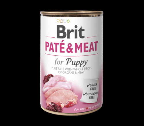 Brit Care Konzerva Brit Pate & Meat Puppy 400g