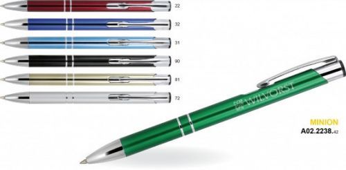 Kuličkové pero hliníkové Luxus A02.2238 (A131) Minion