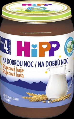 HIPP BIO Kaše na dobrou noc s keksy a jablky (190g)