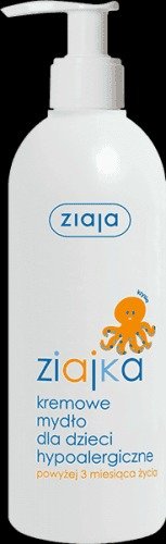 ZIAJA Baby hypoalergenní krémové mýdlo 300ml pro děti /Chobotnice/