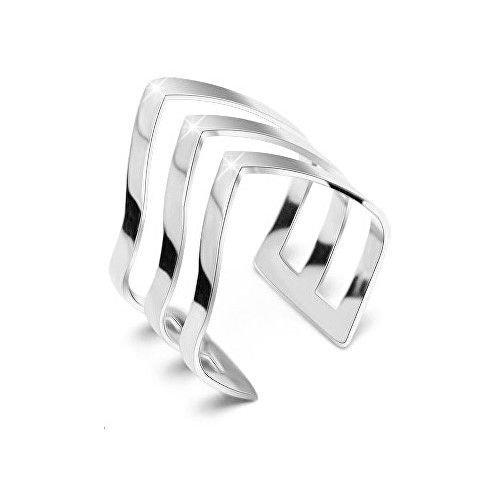 Troli Elegantní trojitý prsten z oceli