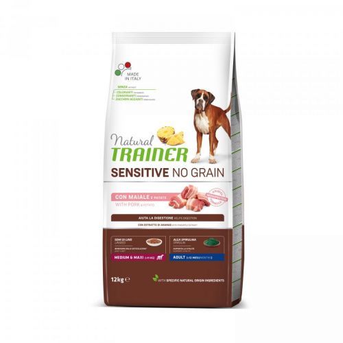 Trainer Natural Sensitive dog NO GRAIN M/M vepřové 12kg