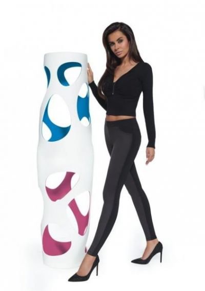 Legíny Helen - Bas Bleu - XXL - černá