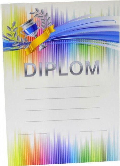 Baloušek Diplom A5 - Duha BD053