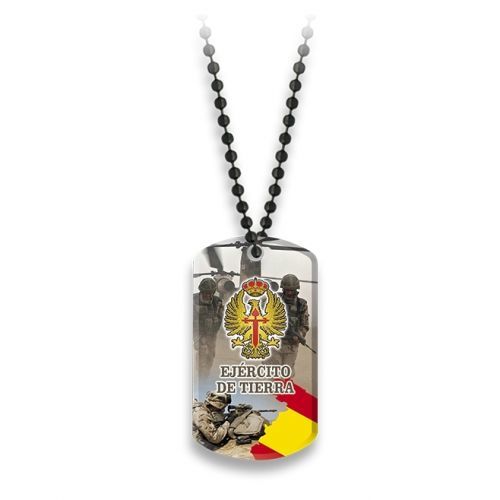 Známka Dog Tag Albainox Ejército De Tierra