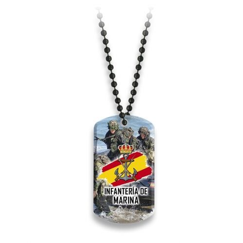 Známka Dog Tag Albainox Infantería De Marina