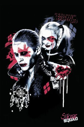 POSTERS Obraz na plátně Sebevražedný oddíl - Harley a Joker