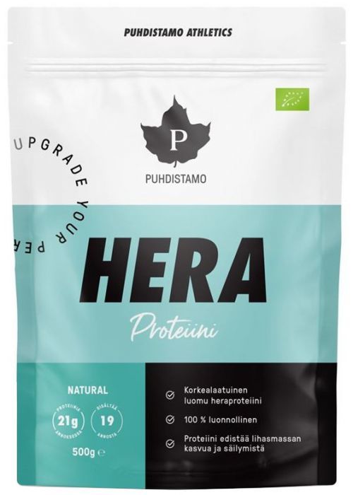 PUHDISTAMO HERA Protein BIO natural 500 g