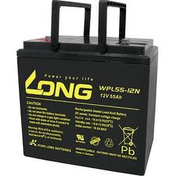 Olověný akumulátor Long WPL55-12 WPL55-12, 55 Ah, 12 V