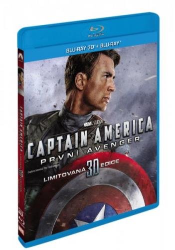 Captain America: První Avenger  3D+2D (2 disky)   - Blu-ray